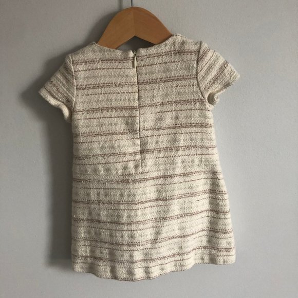 ZARA BABY GIRL DRESS WITH STRIPES 12-18 MONTHS - Picture 2 of 4